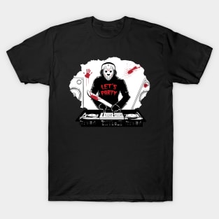 Halloween boogie man DJ Tee T-Shirt